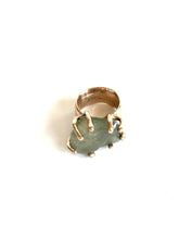 Dream Quartz claw-set ring