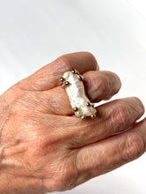 Natural Pearl Bronze Ring