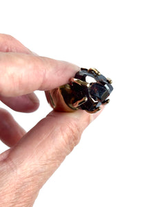 Natural Garnet Ring