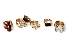 Champagne Topaz bronze ring