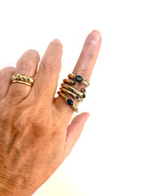 Selection of thin rings w/sapphire