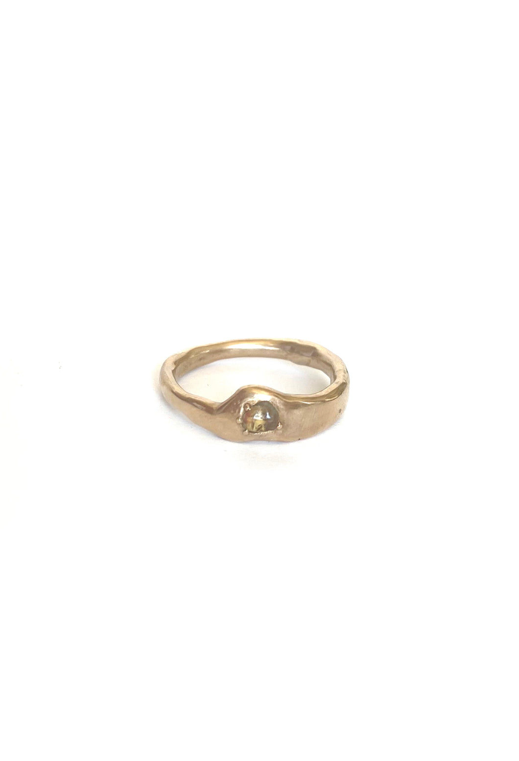 Montana Sapphire bronze ring