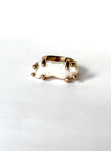 Natural Pearl Bronze Ring