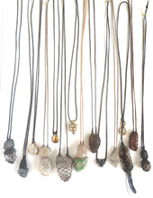 Triangle Jade set in Bronze necklace