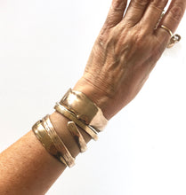 snake wrap bracelet - bronze